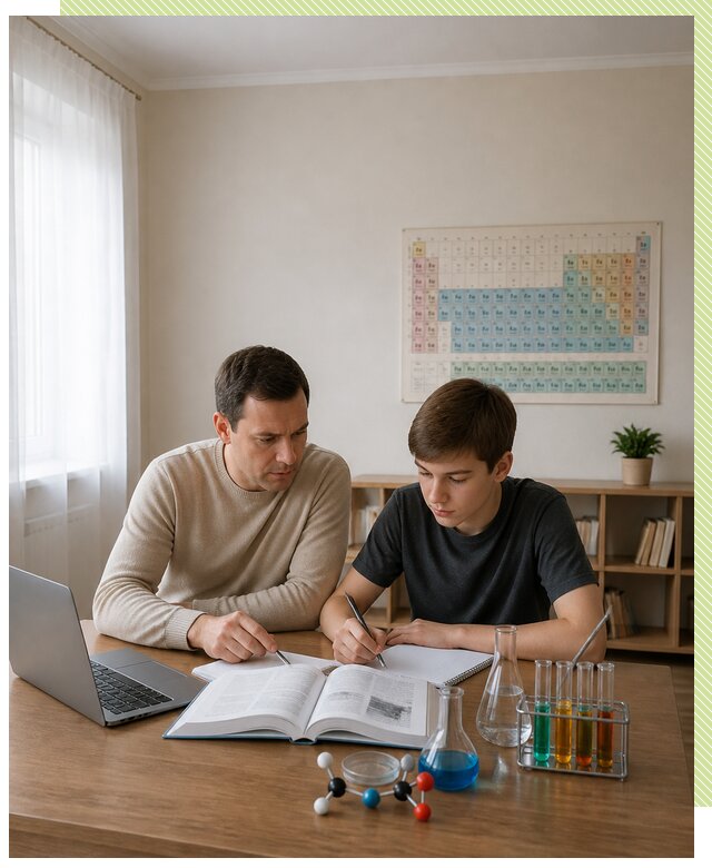 Репетитор по химии 8 класс в Боровичах по цене от 1251 р. | Репетитор-Брв